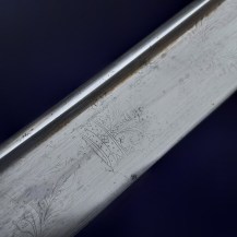 British 1827 Pattern Pipeback Rifle Officers Sword, Kings Royal Rifle Corps (60th Rifles) 22
